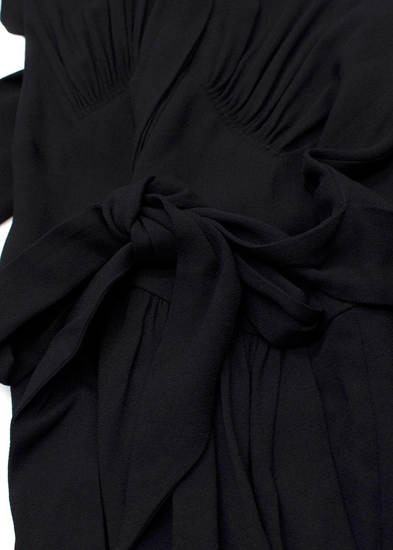 Stella McCartney Belted Black Jumpsuit