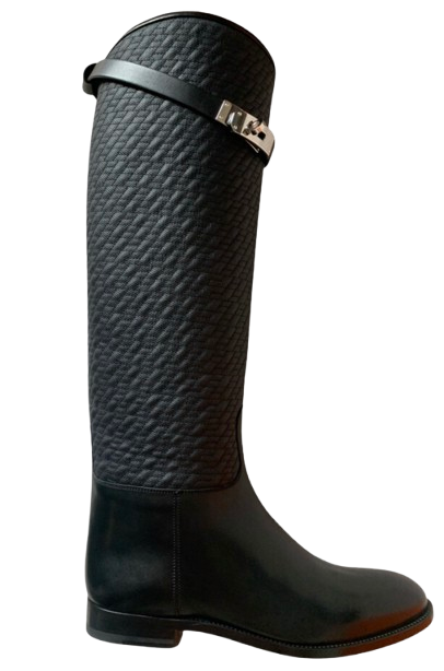 Hermes Black Jumping Boots New In Box
