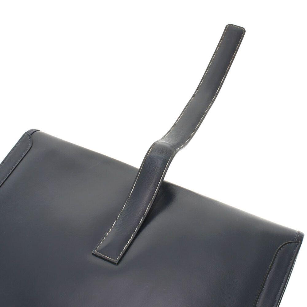 Hermès Black Leather Jige