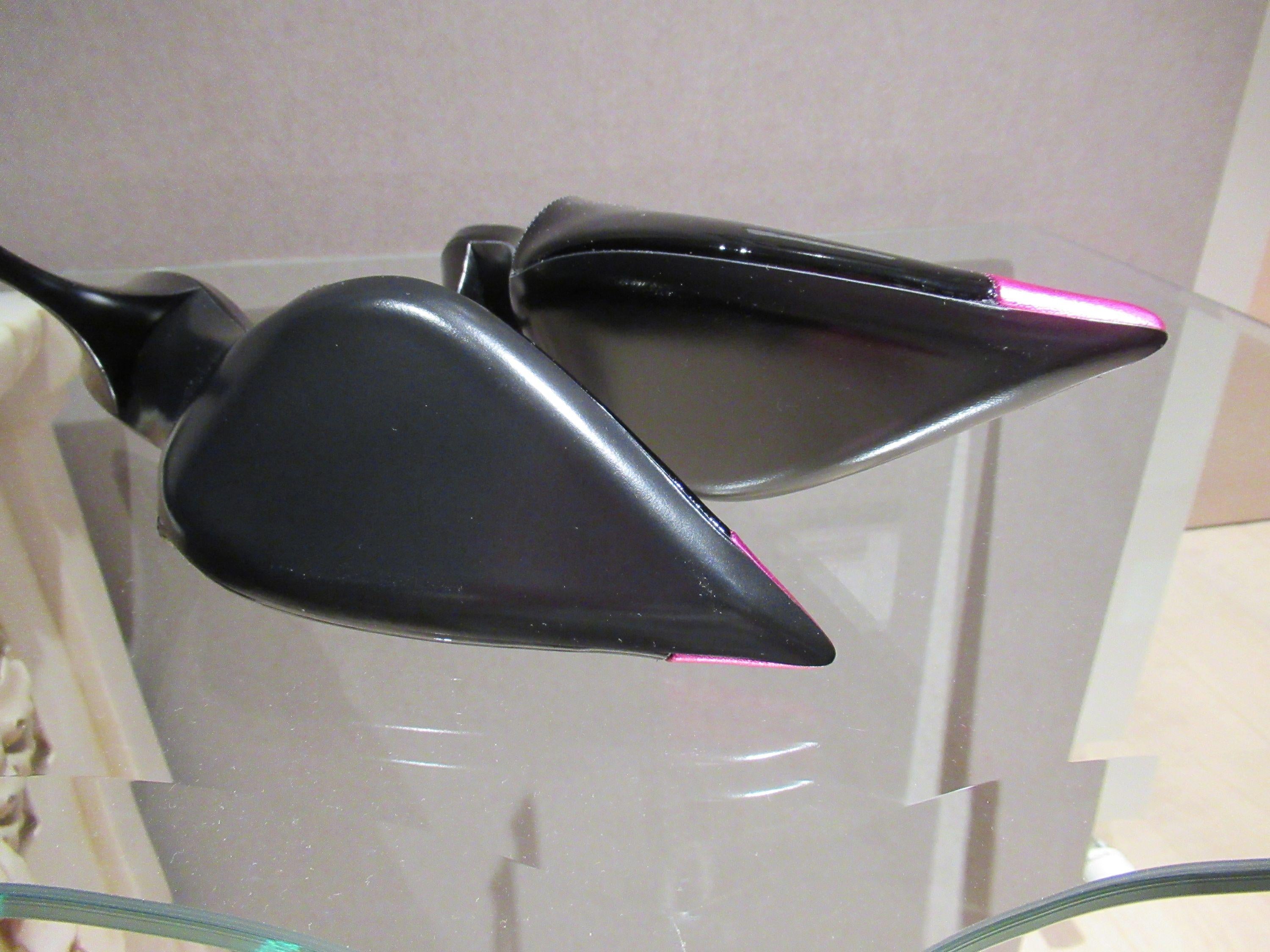 Black Patent Vesper Slingback Pumps