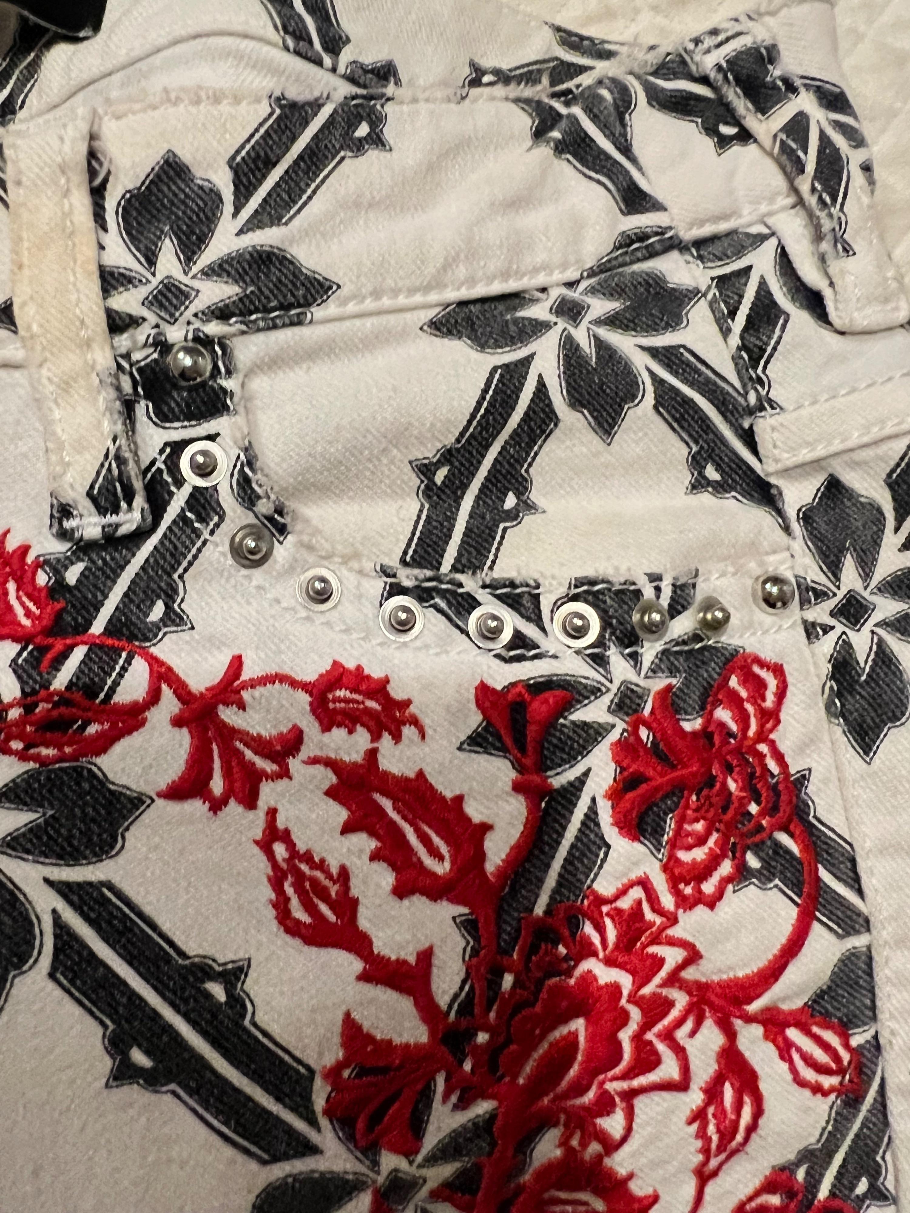 Isabel Marant Embroidered Jeans