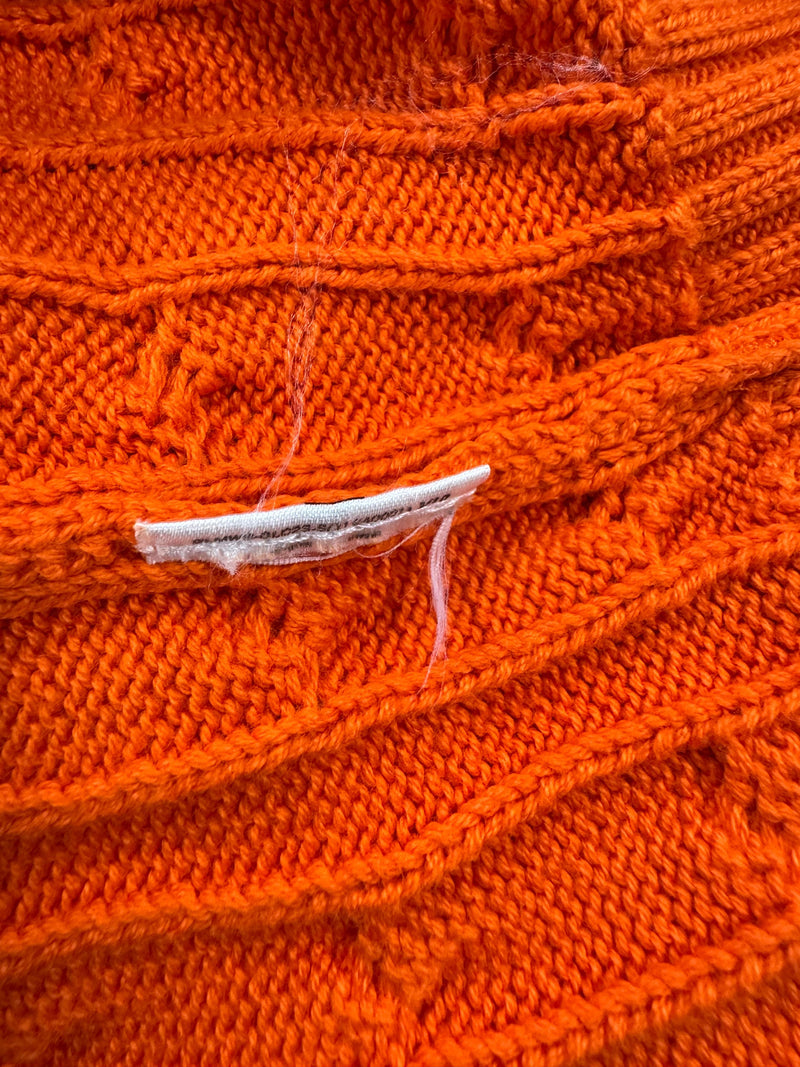 Polo Ralph Lauren Kids  Orange Cable Knit Jumper