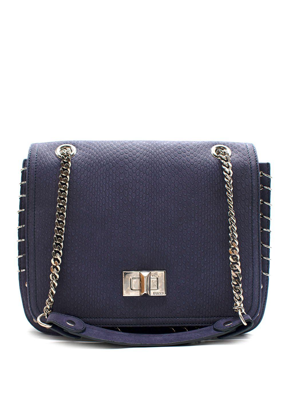 Navy Blue Shoulder Bag