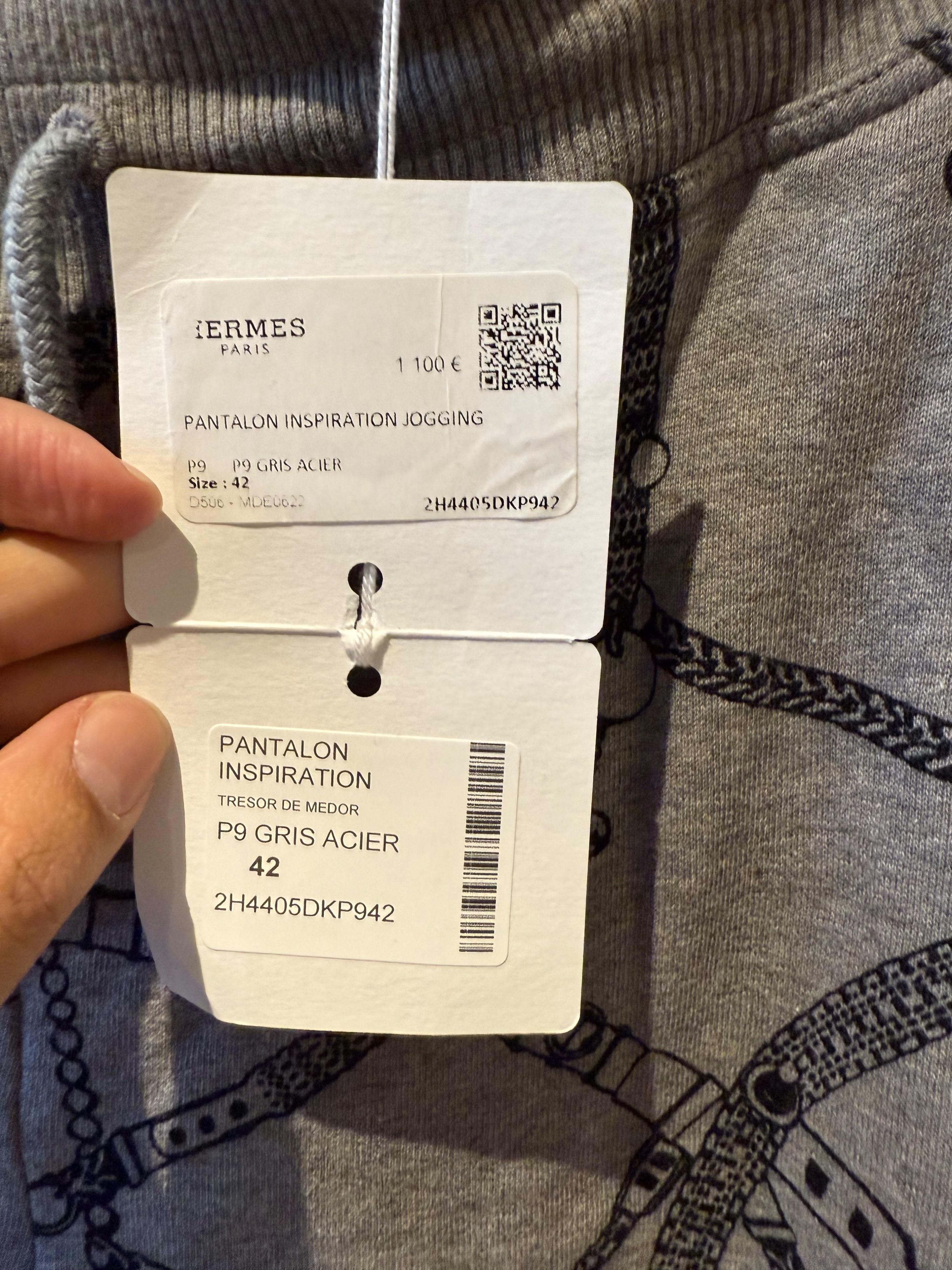 Grey Tresor De Medor Jogging Pants