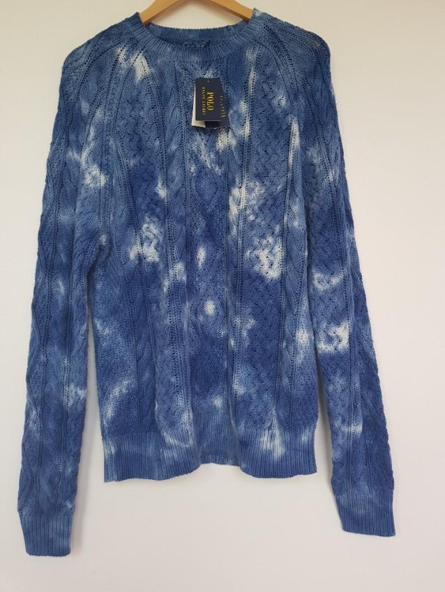 Polo Ralph Lauren Men's Tie-Dye Cable Knit Jumper
