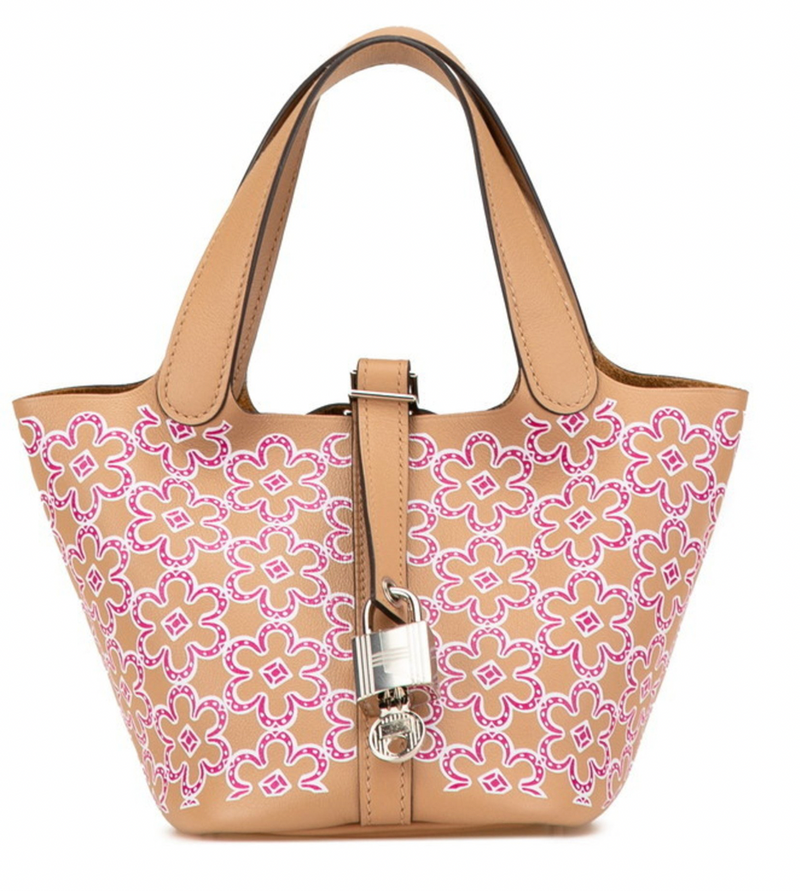Hermes Micro Swift Lucky Daisy Picotin Lock 14 handbag
