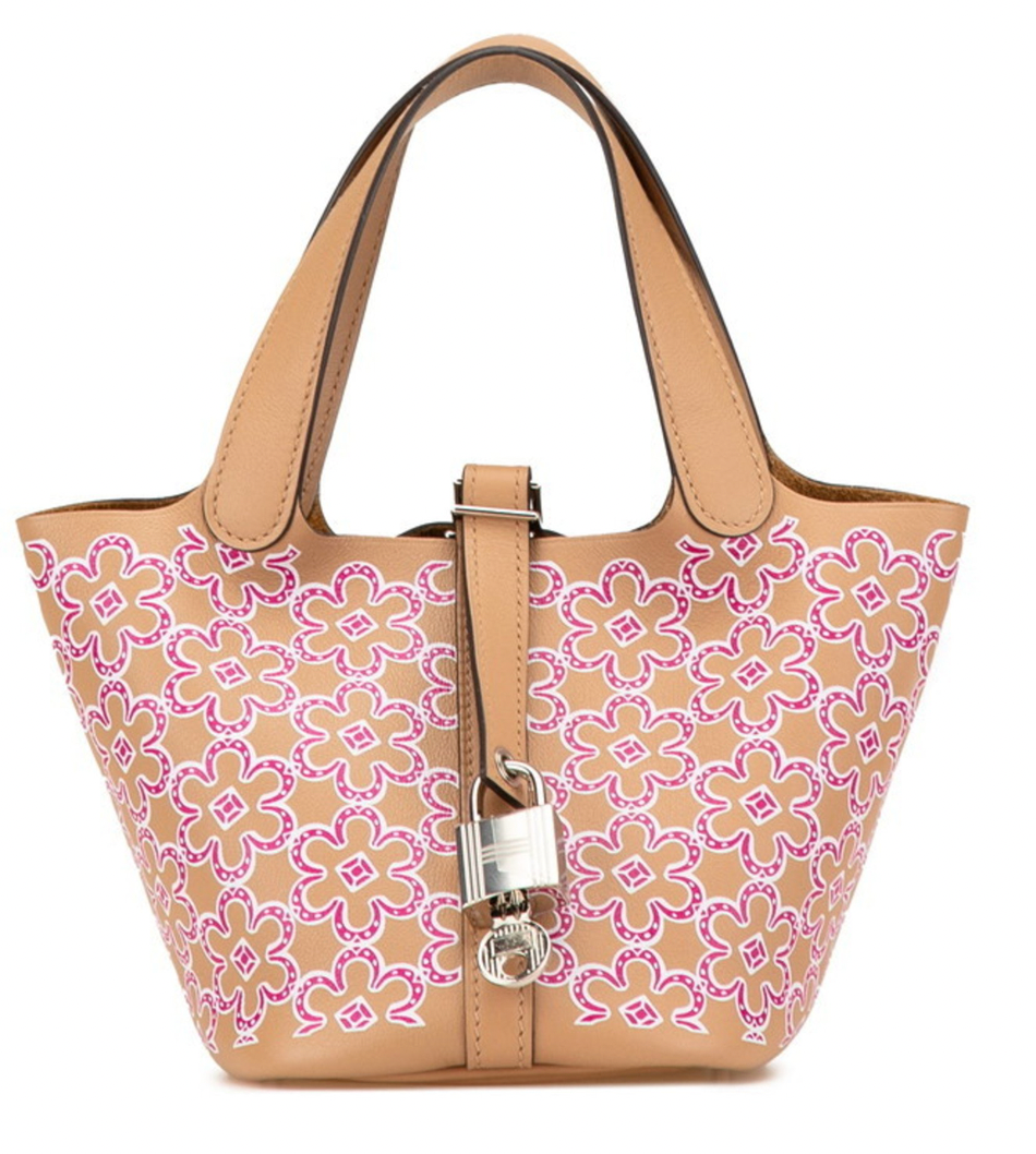 Hermes Micro Swift Lucky Daisy Picotin Lock 14 handbag
