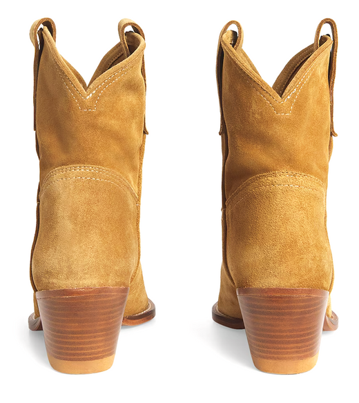Polo Ralph Lauren Suede Western Ankle Boots 55