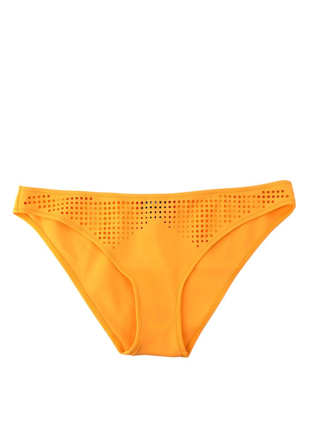 Vilebrequin Yellow Perforated Triangle Bikini Set