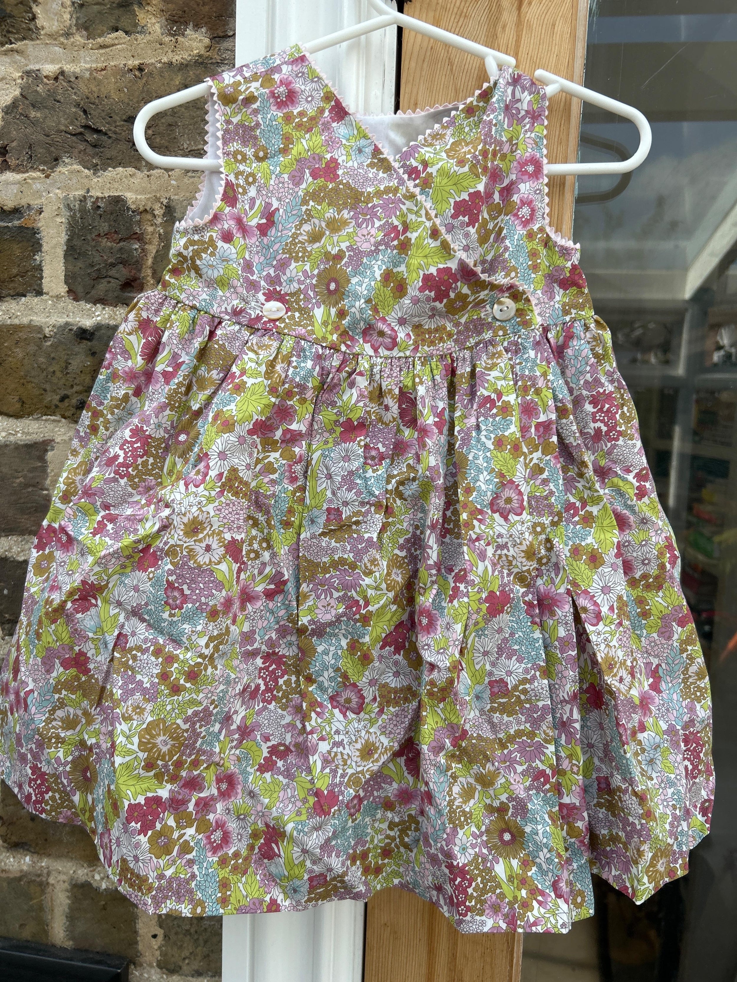 Oscar De La Renta  Floral Dress 18m -24m