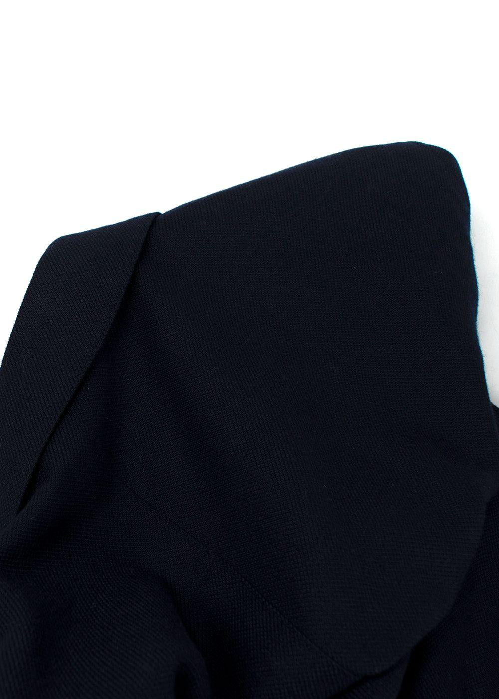 Richard James Silk and Wool Navy Blazer