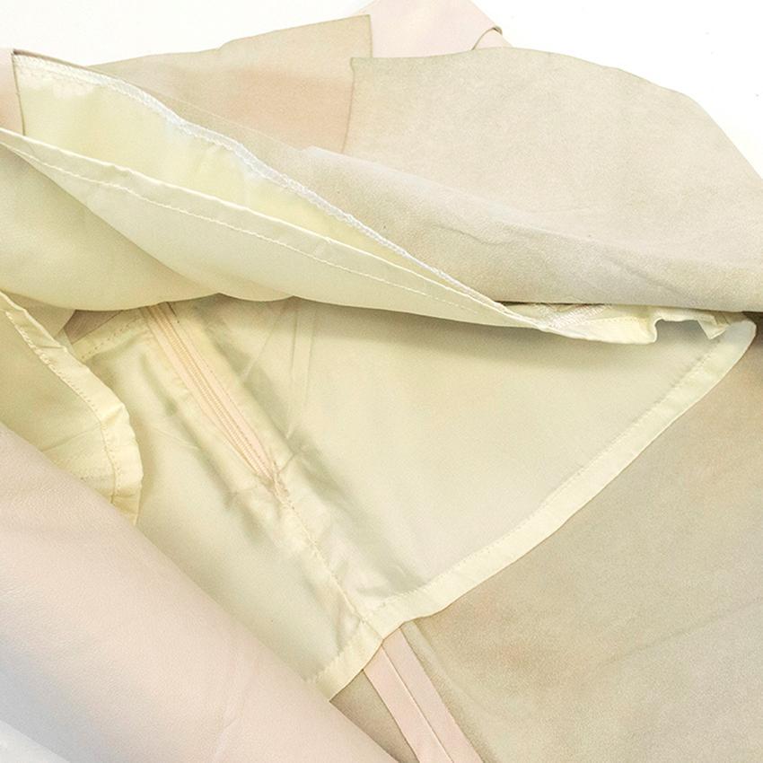 Emporio Armani nude skirt