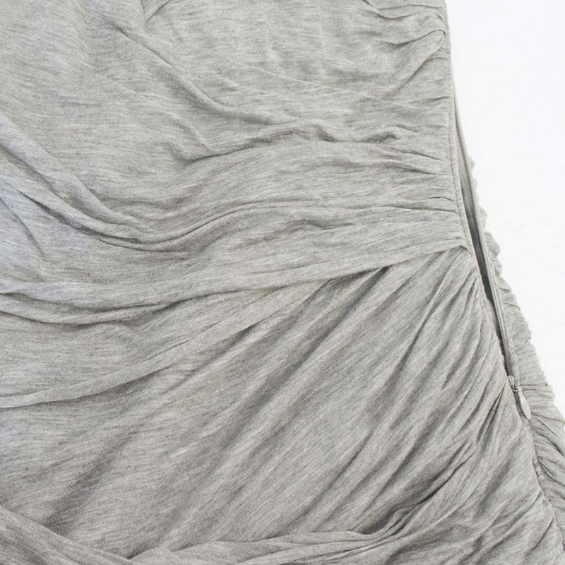 Camila and Marc Grey Strapless dress