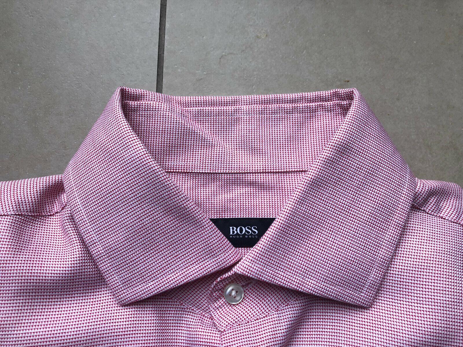Boss Hugo Boss Red & White Check Shirt