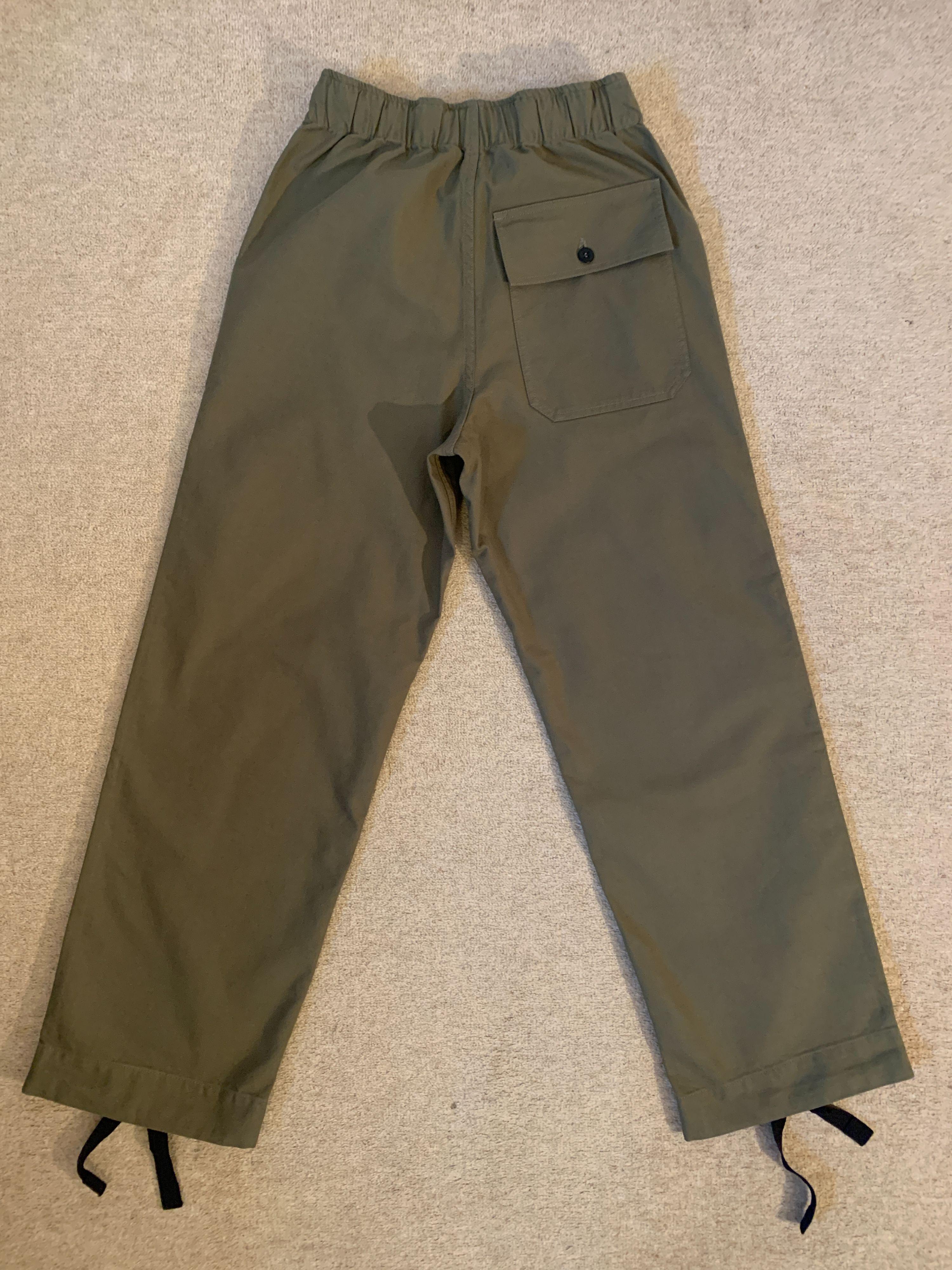 MHL Khaki Straight Leg Trousers