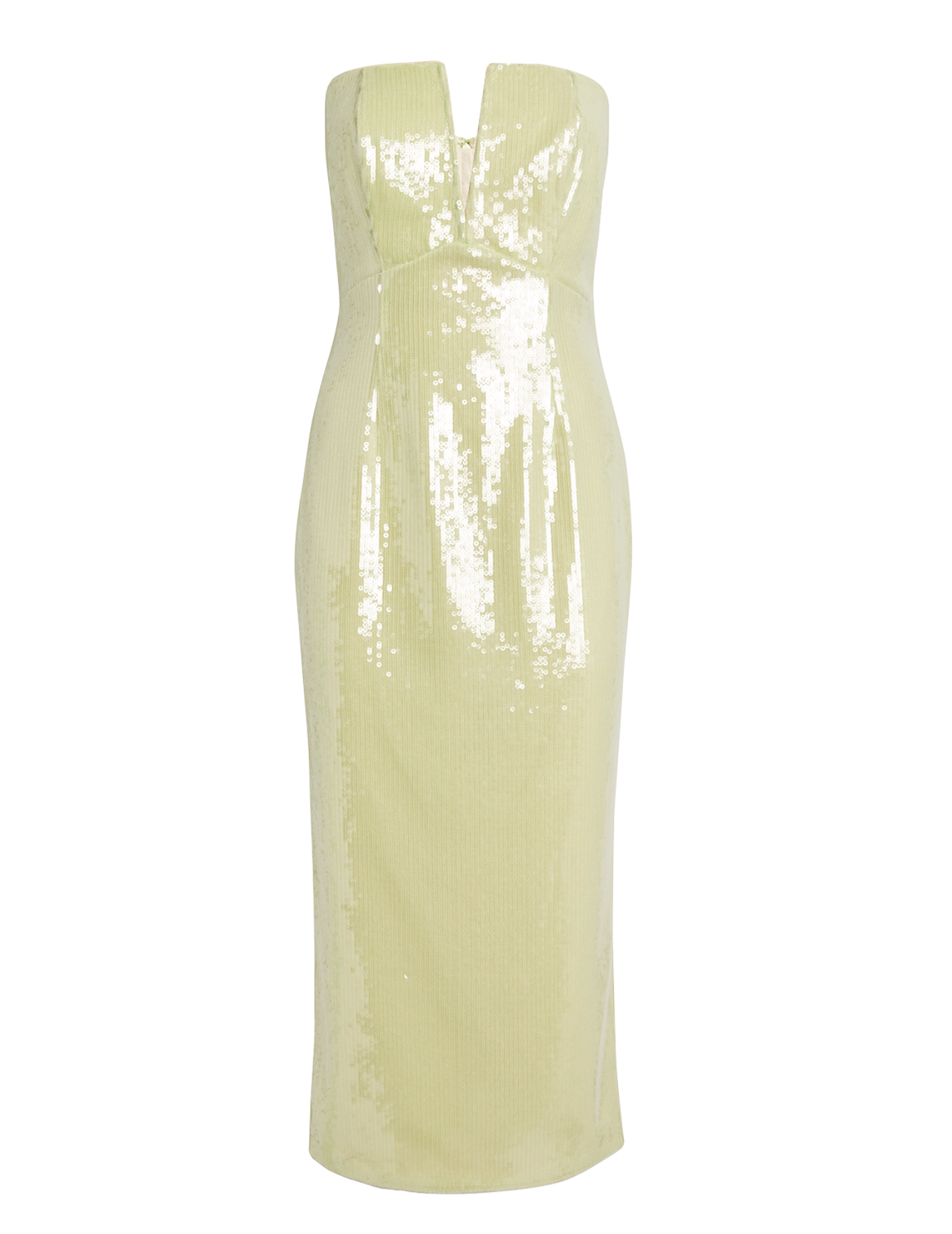 Roland Mouret Sequined Strapless Corset Dress