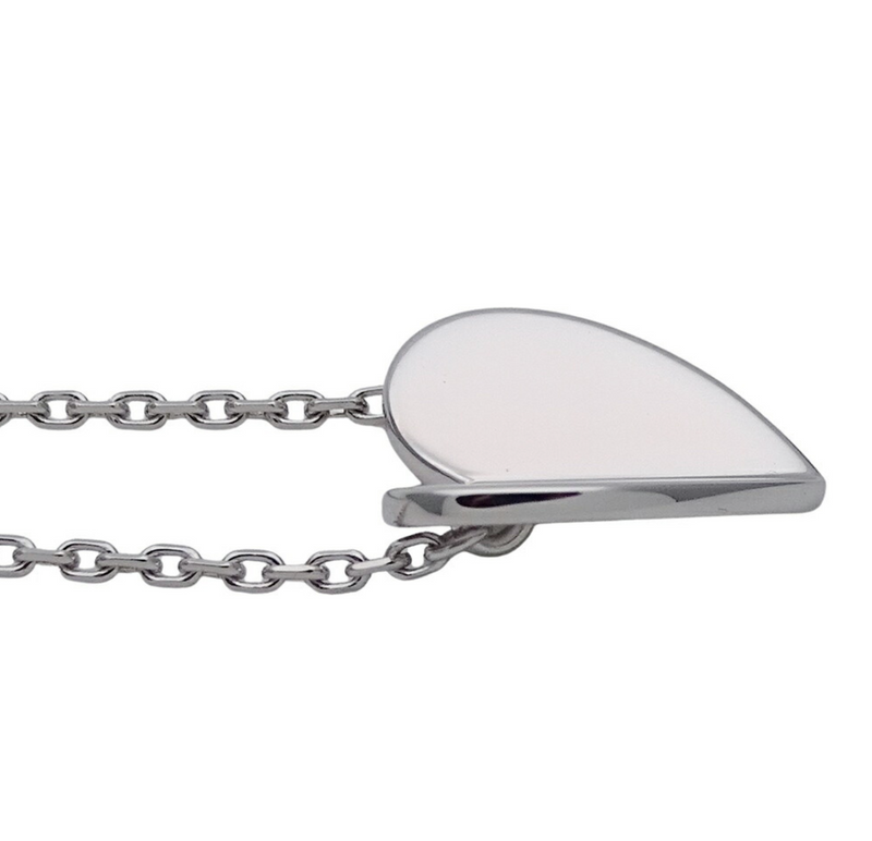 Van Cleef White Gold Frivole Necklace