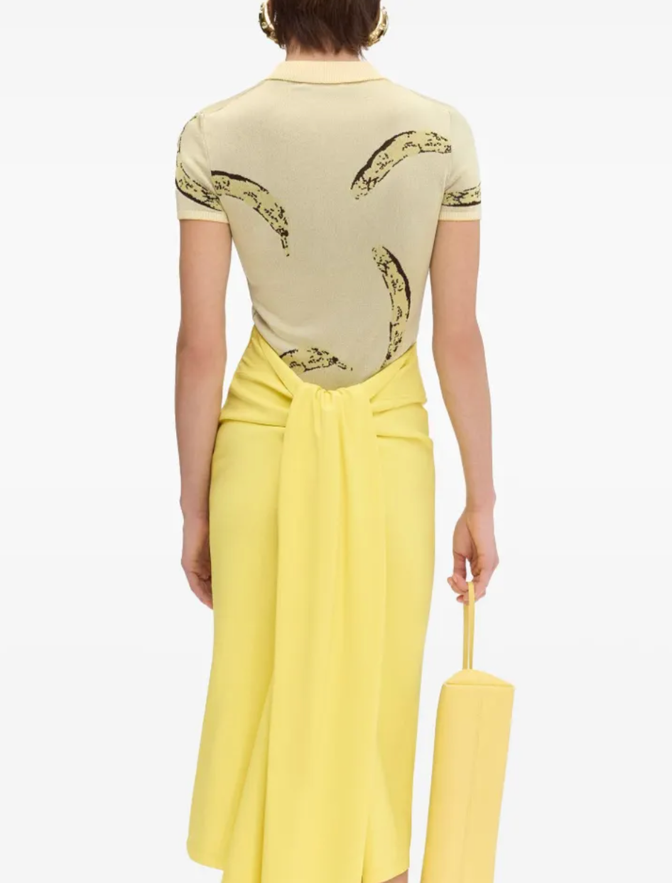 Jacquemus Intarsia-knit T-shirt