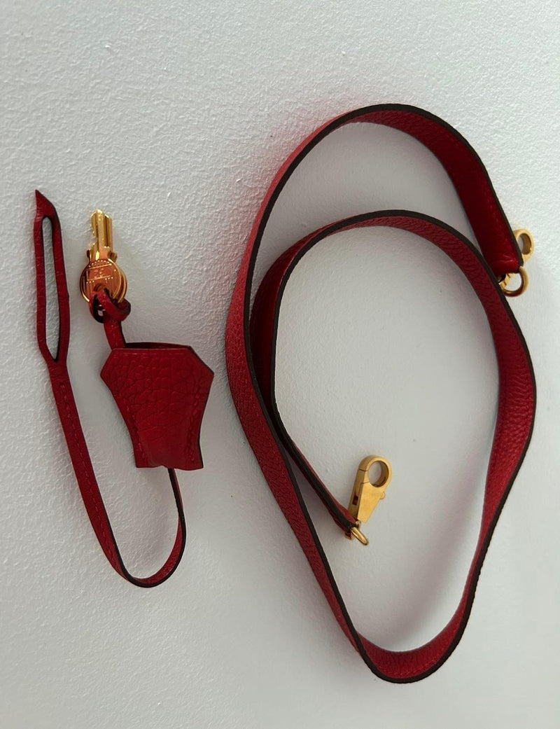 Hermès Geranium Togo Leather Kelly 35cm