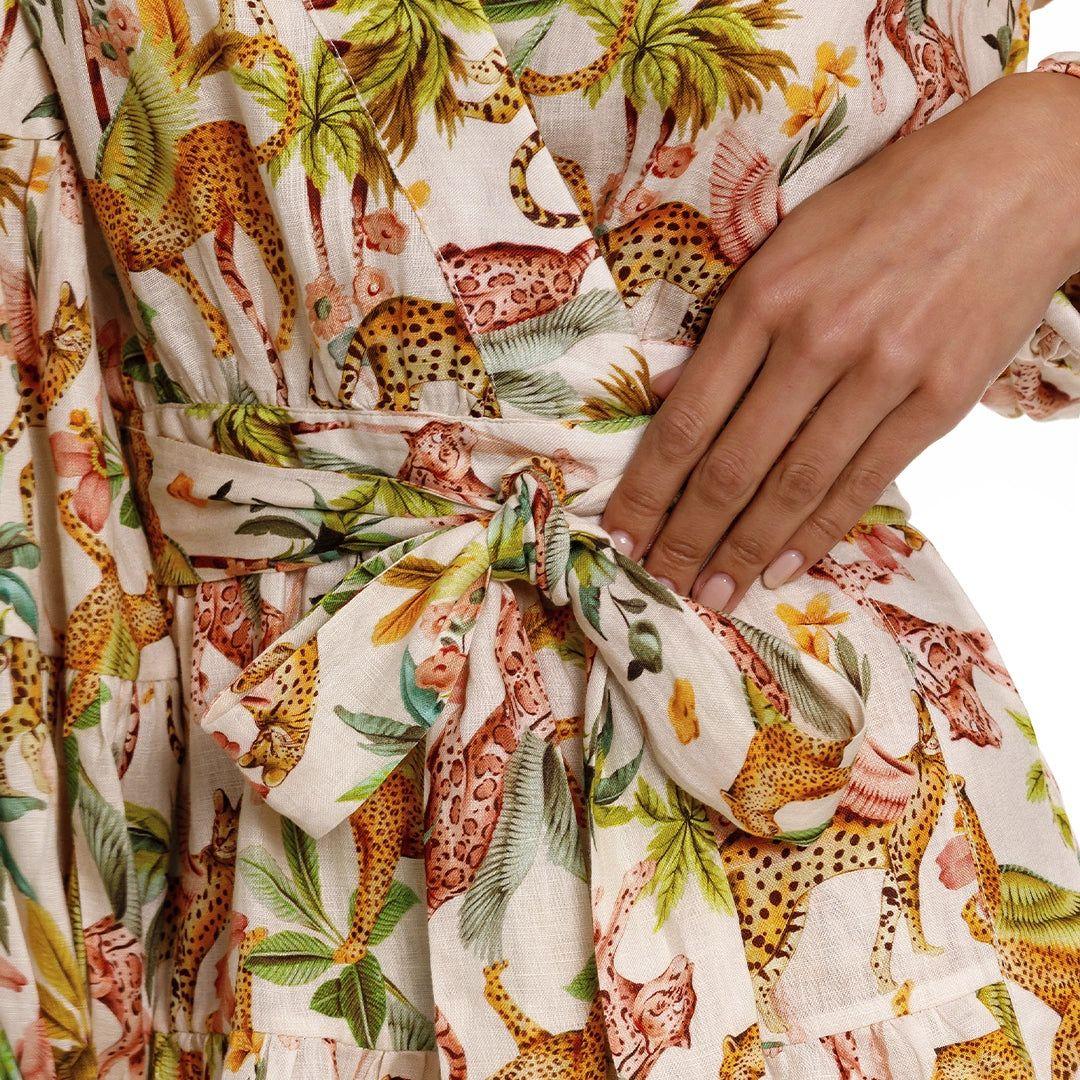 The Lazy Poet Printed Cotton Dress