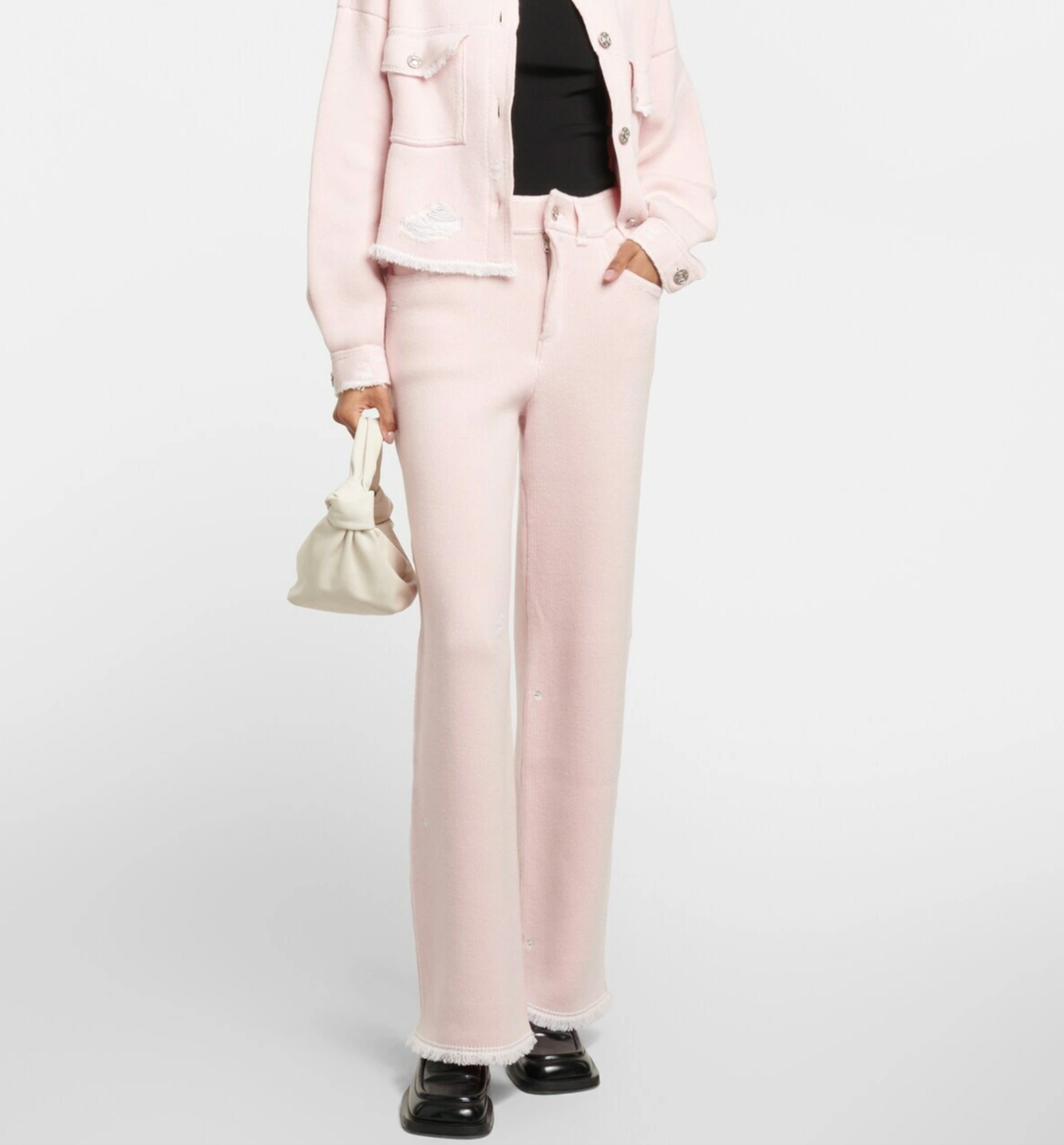 Barrie Denim Frange Pants