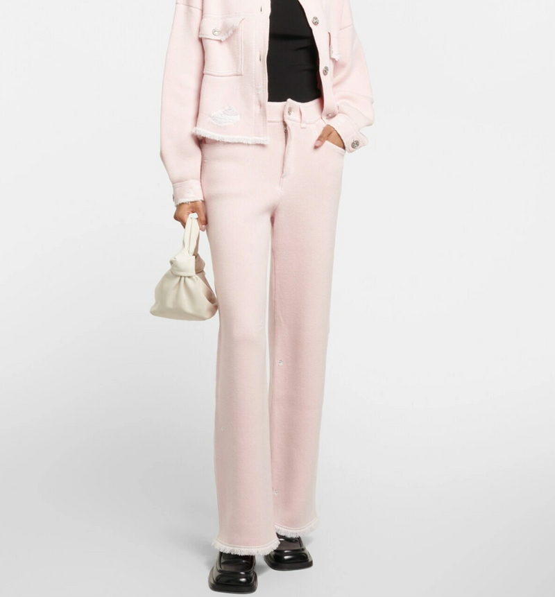 Barrie Denim Frange Pants
