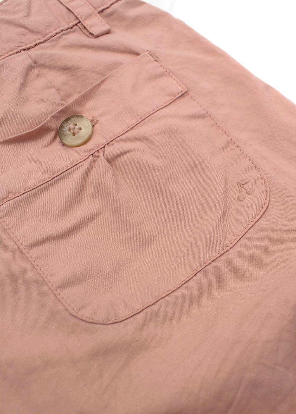 Pink Cotton Shorts