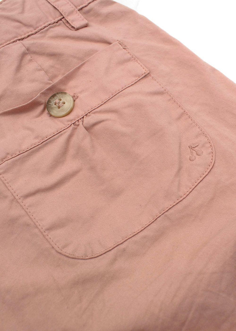 Pink Cotton Shorts