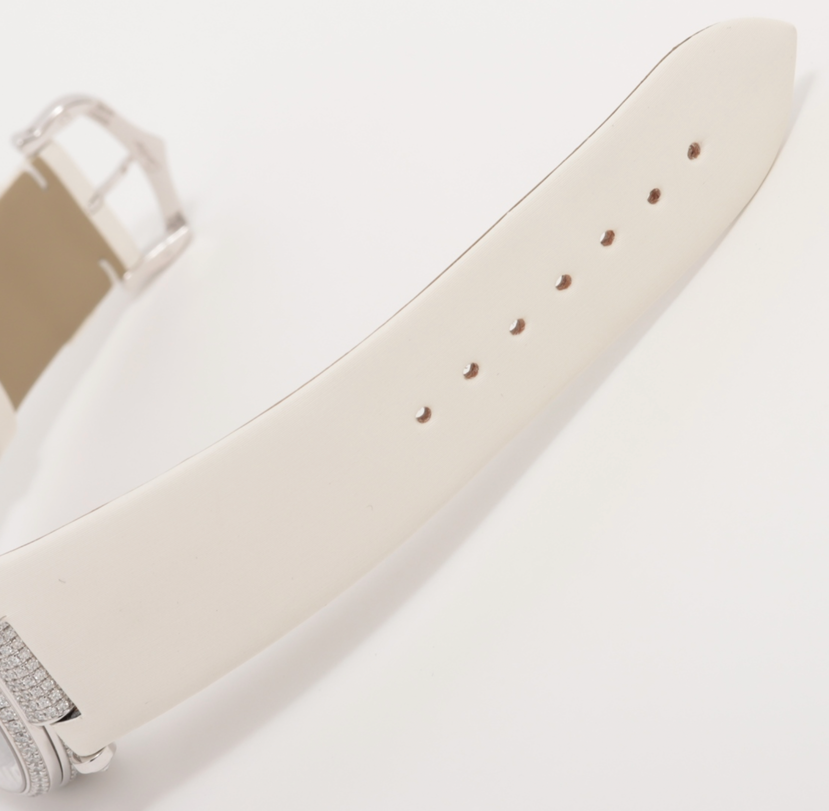 Cartier Diamond Set Libre Tems Moderne de Watch 18kt White Gold