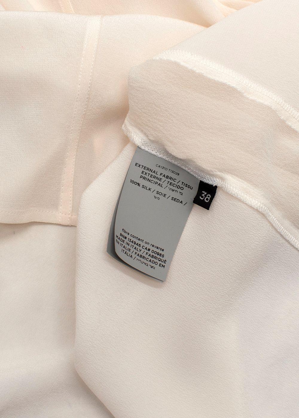 Tom Ford Cream Silk Crepe Shirt