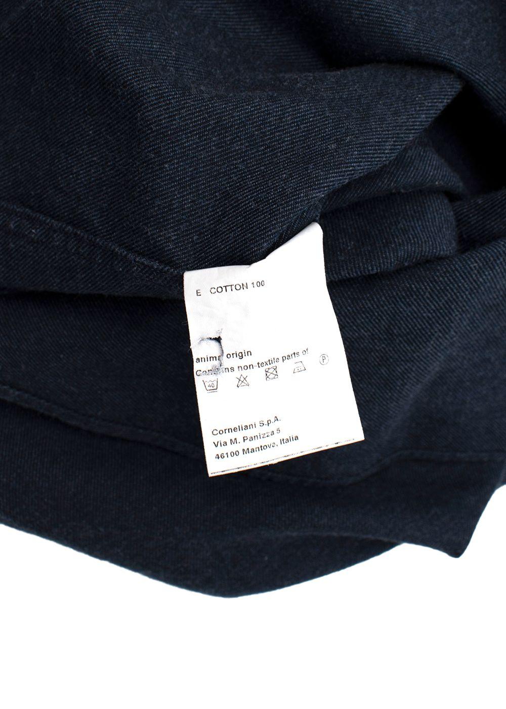ID Navy Cotton Shirt