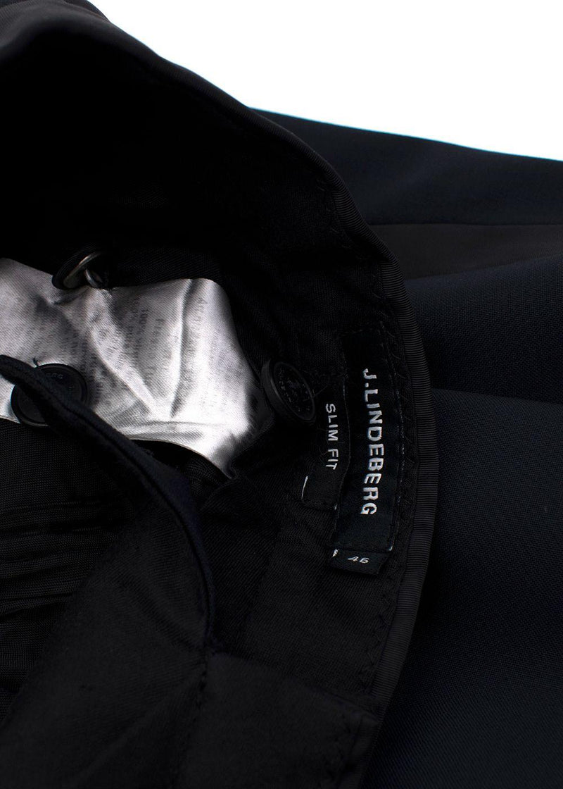 J. Lindenberg Navy Skinny Fit Suit Jacket & Trousers