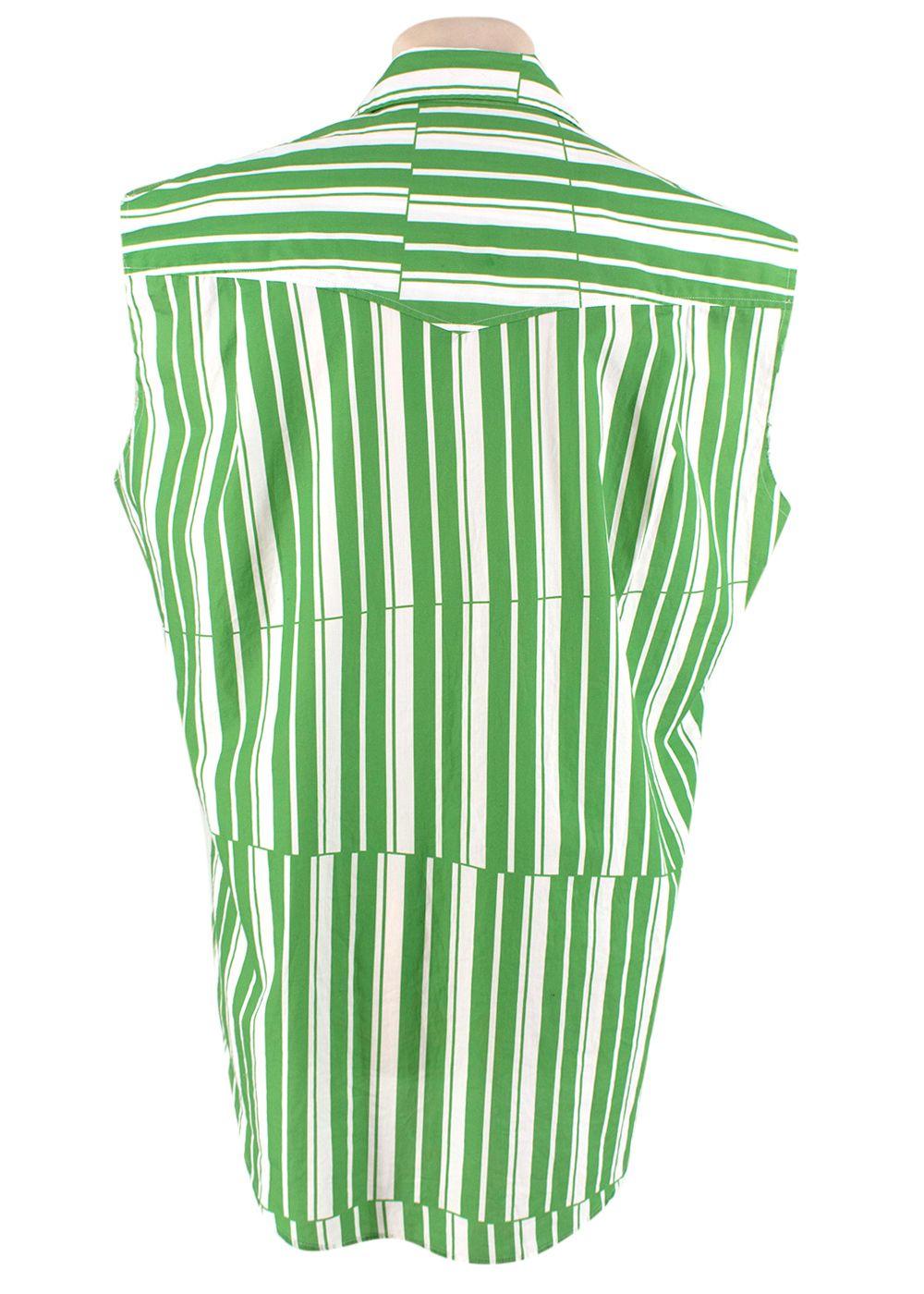 Phipps Tectonic Striped Cotton Poplin Rockhound Shirt