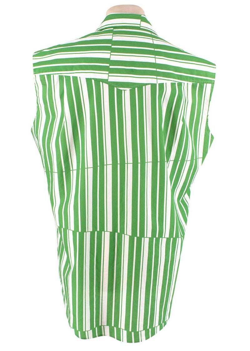 Phipps Tectonic Striped Cotton Poplin Rockhound Shirt