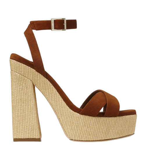 Jimmy Choo Gaia 140 Platform Sandals 37.5