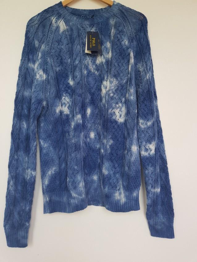 Polo Ralph Lauren Men's Tie-Dye Cable Knit Jumper