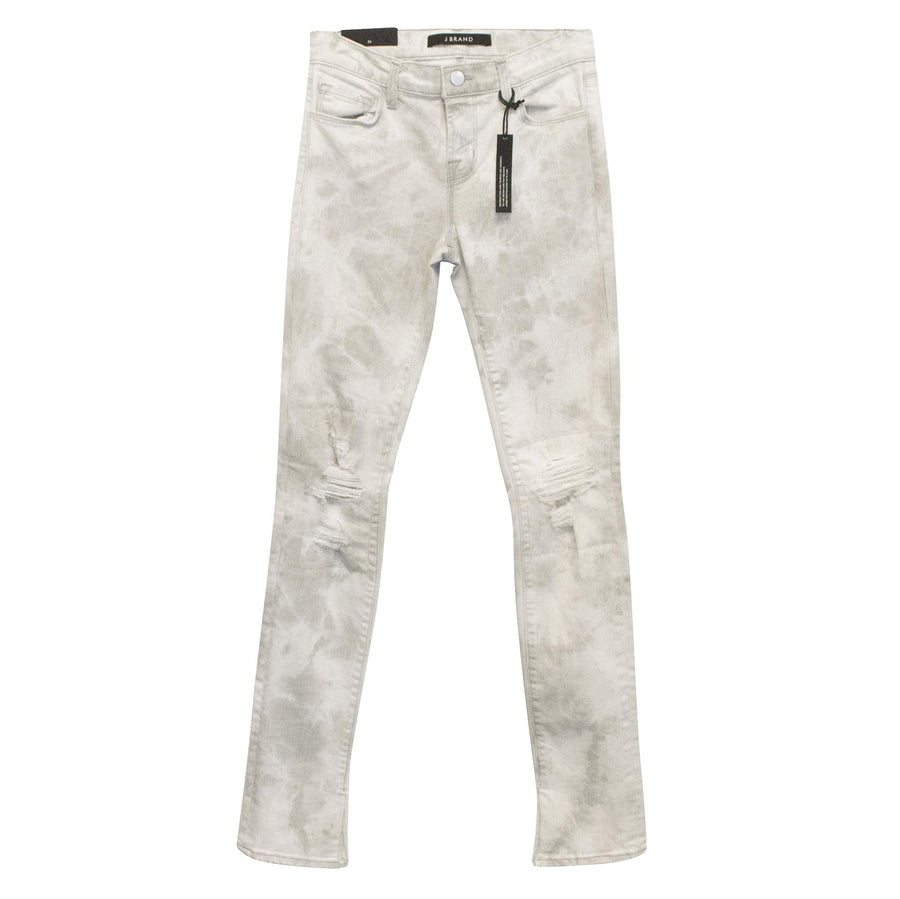 J Brand Rail Mid-rise Jeans in Fame