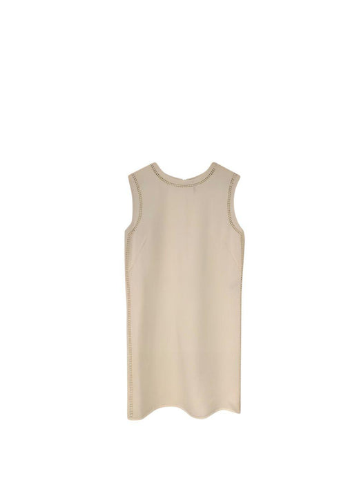 Linen Blend Sleeveless Dress