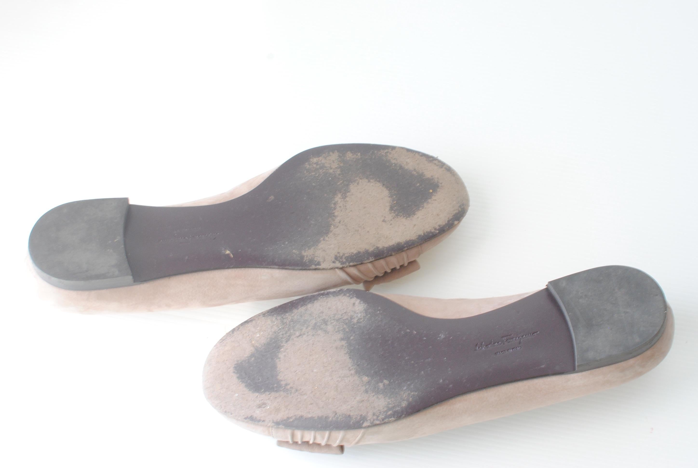 Suede Ballerinas