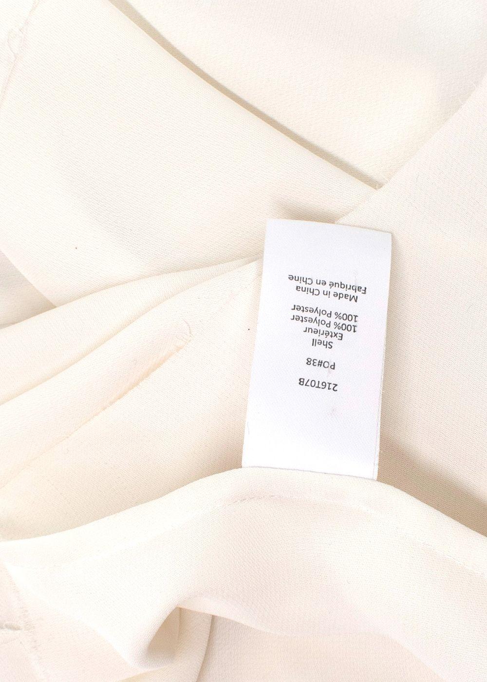 Elizabeth and James Cream Off-Shoulder Long Sleeve Blouse