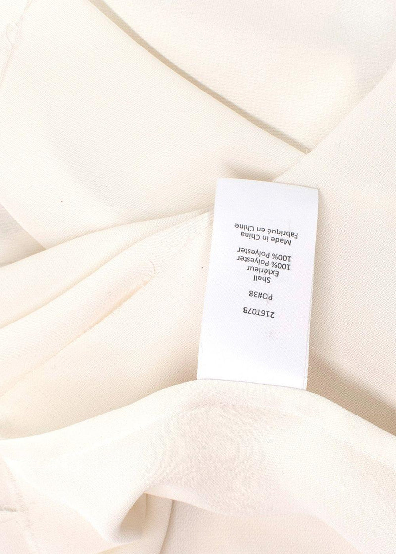 Elizabeth and James Cream Off-Shoulder Long Sleeve Blouse