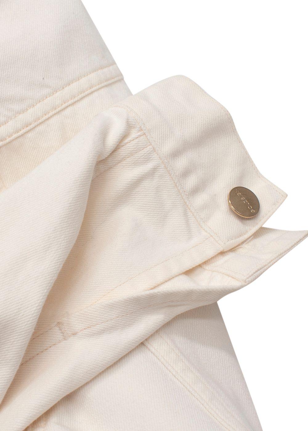 Goldsign Ecru Denim Jacket
