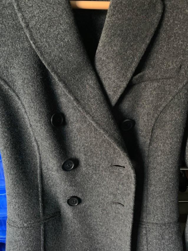 Joseph Grey Wool & Cashmere Coat