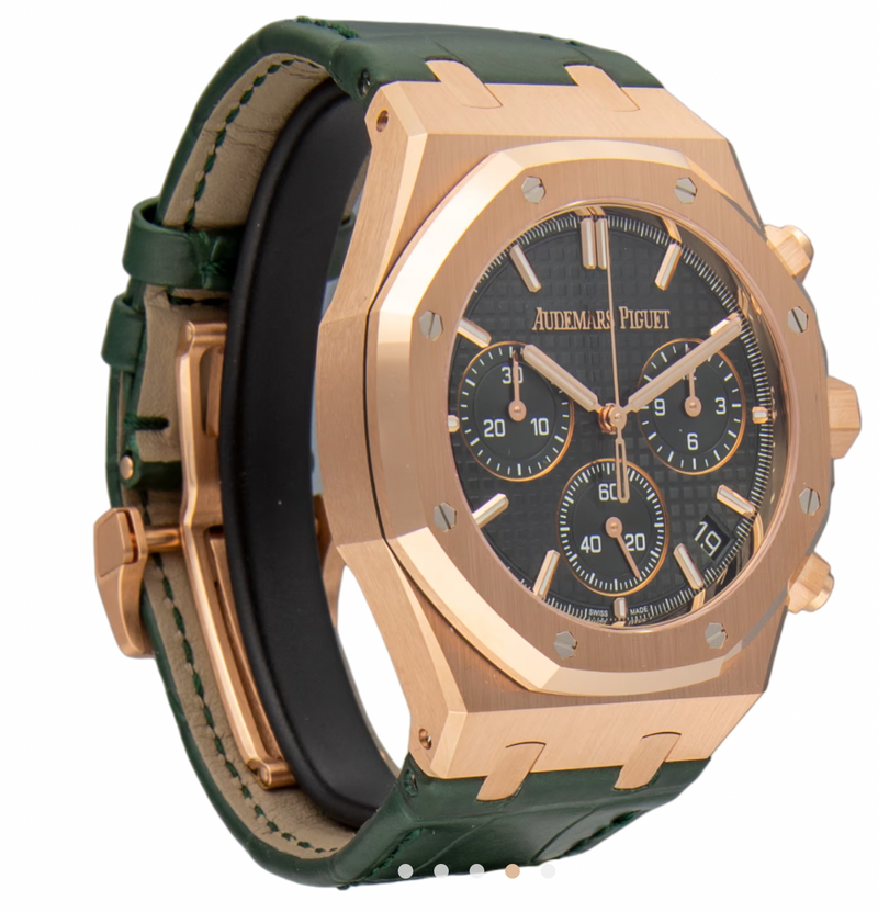Grren  Royal Oak Selfwinding Chronograph "50th Anniversary" 41mm Watch