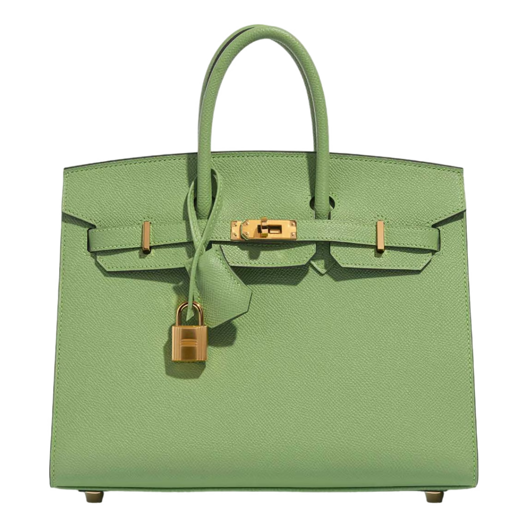 Hermès  Birkin 25 Epsom Sellier Vert Criquet Gold Hardware