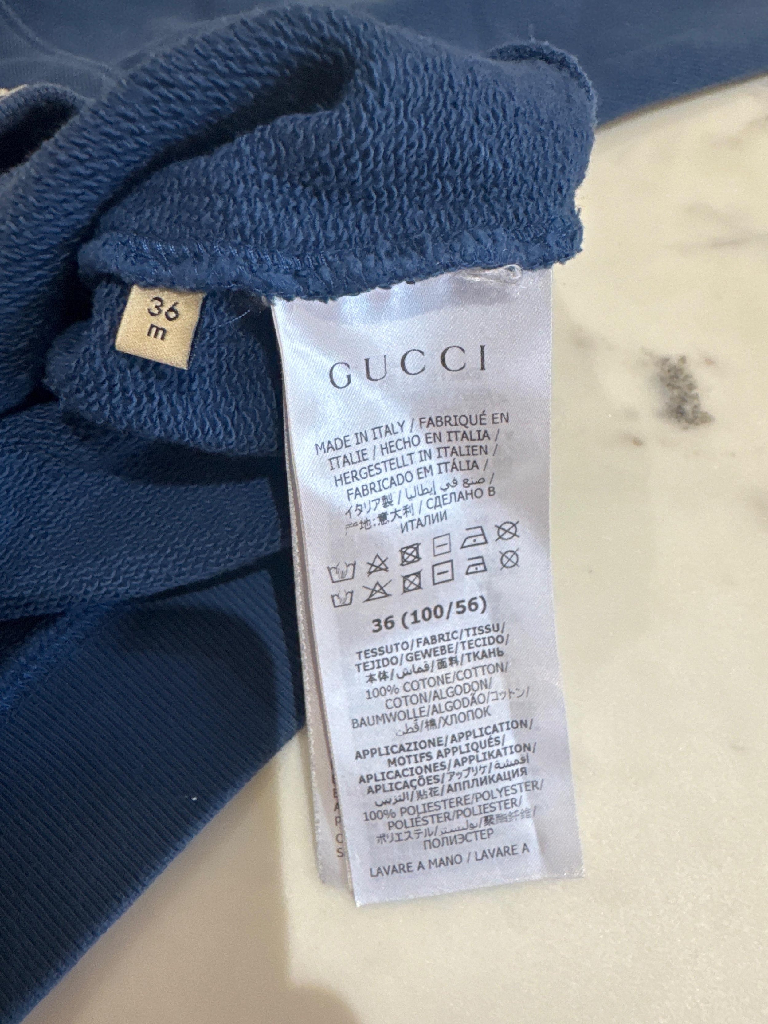 Gucci Boy's Blue Sweatshirt 3 yrs
