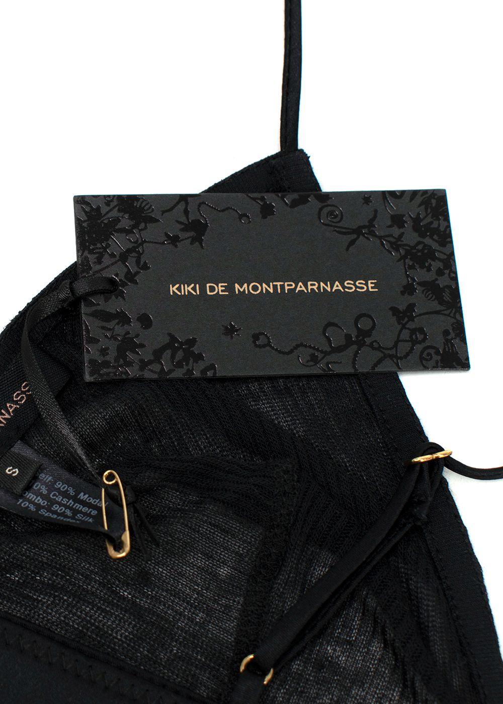Kiki De Montparnasse Black Lingerie Set