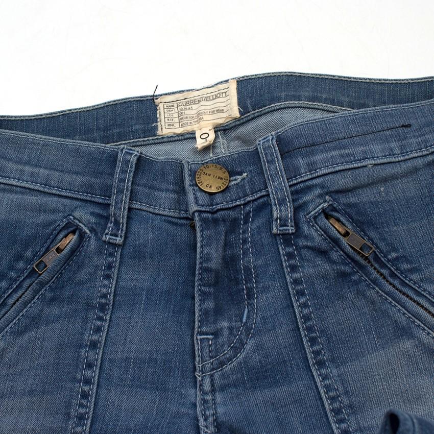 Current Elliot The Moto Stiletto Jean