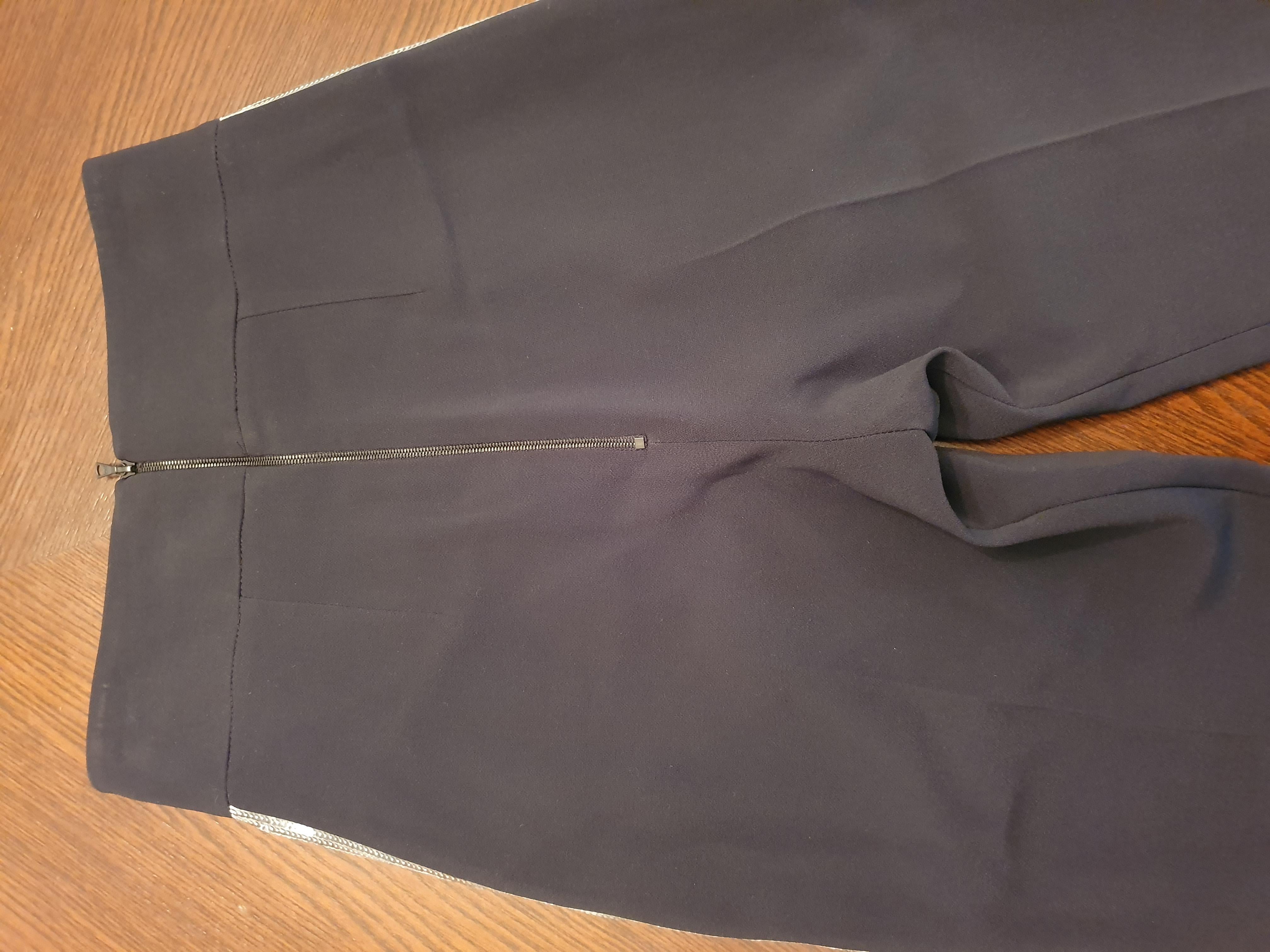 David Koma Sequin Side-Stripe Crepe Pants