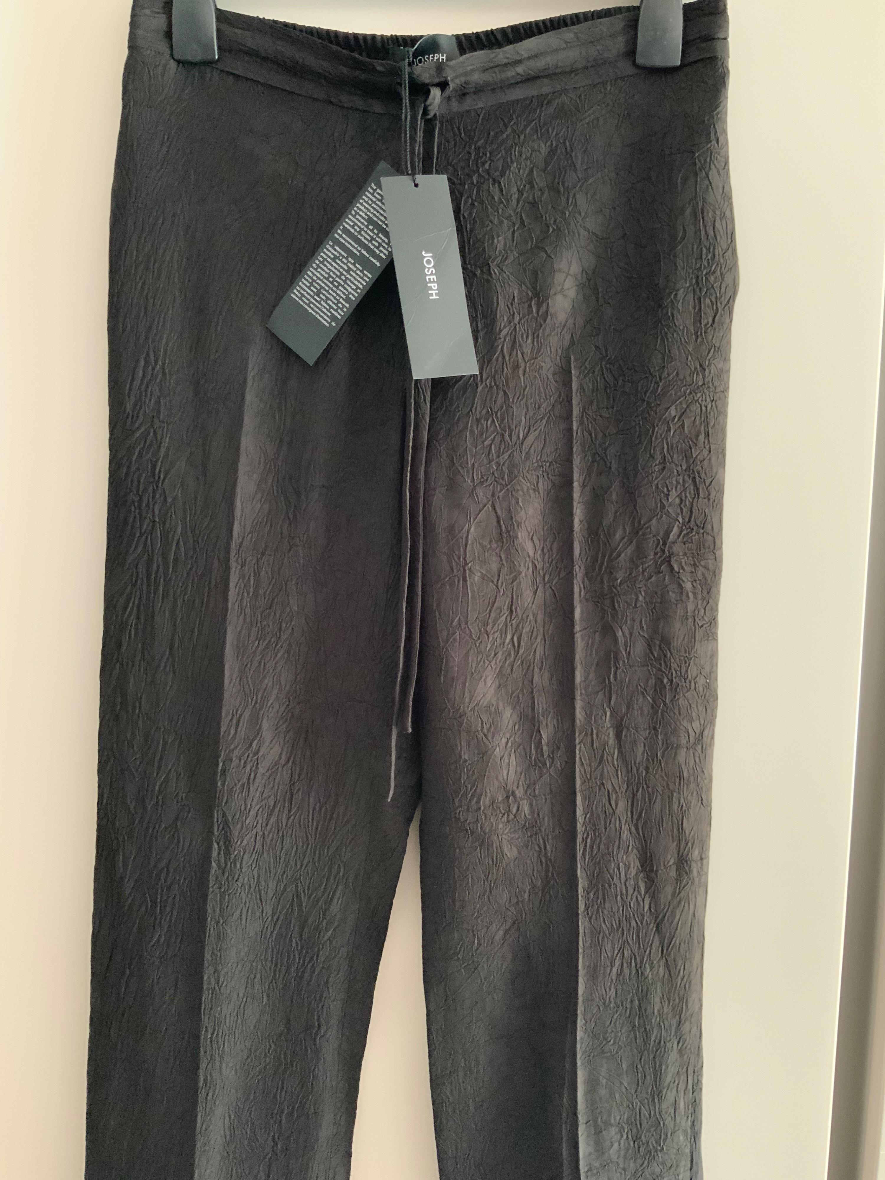 Joseph Black Tad Crinkled Trousers